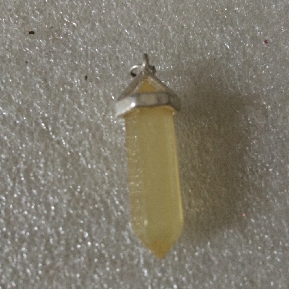 Vintage lemon citron pendent